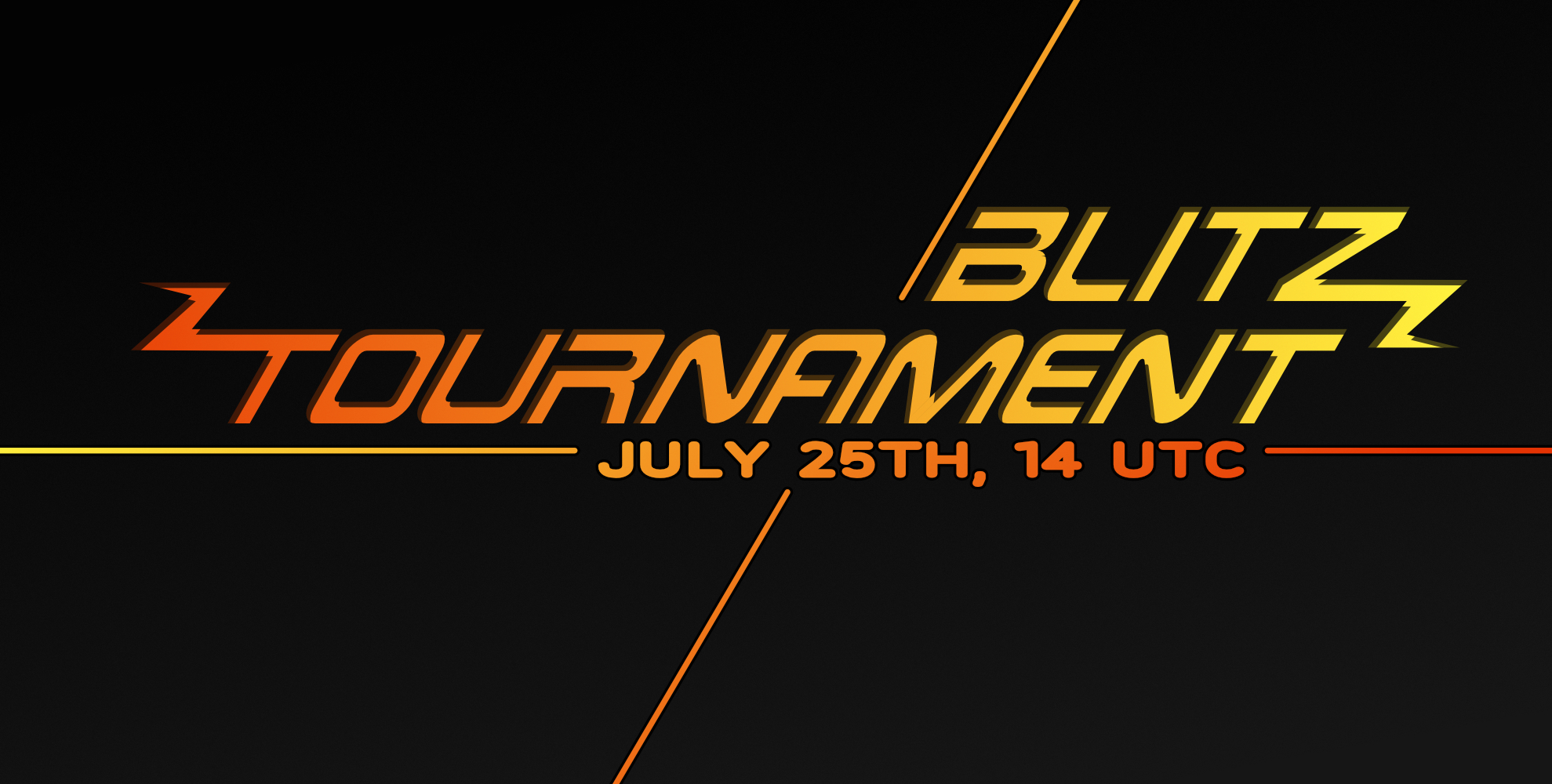 2v2 Blitz Tournament | This Saturday (25/07)
